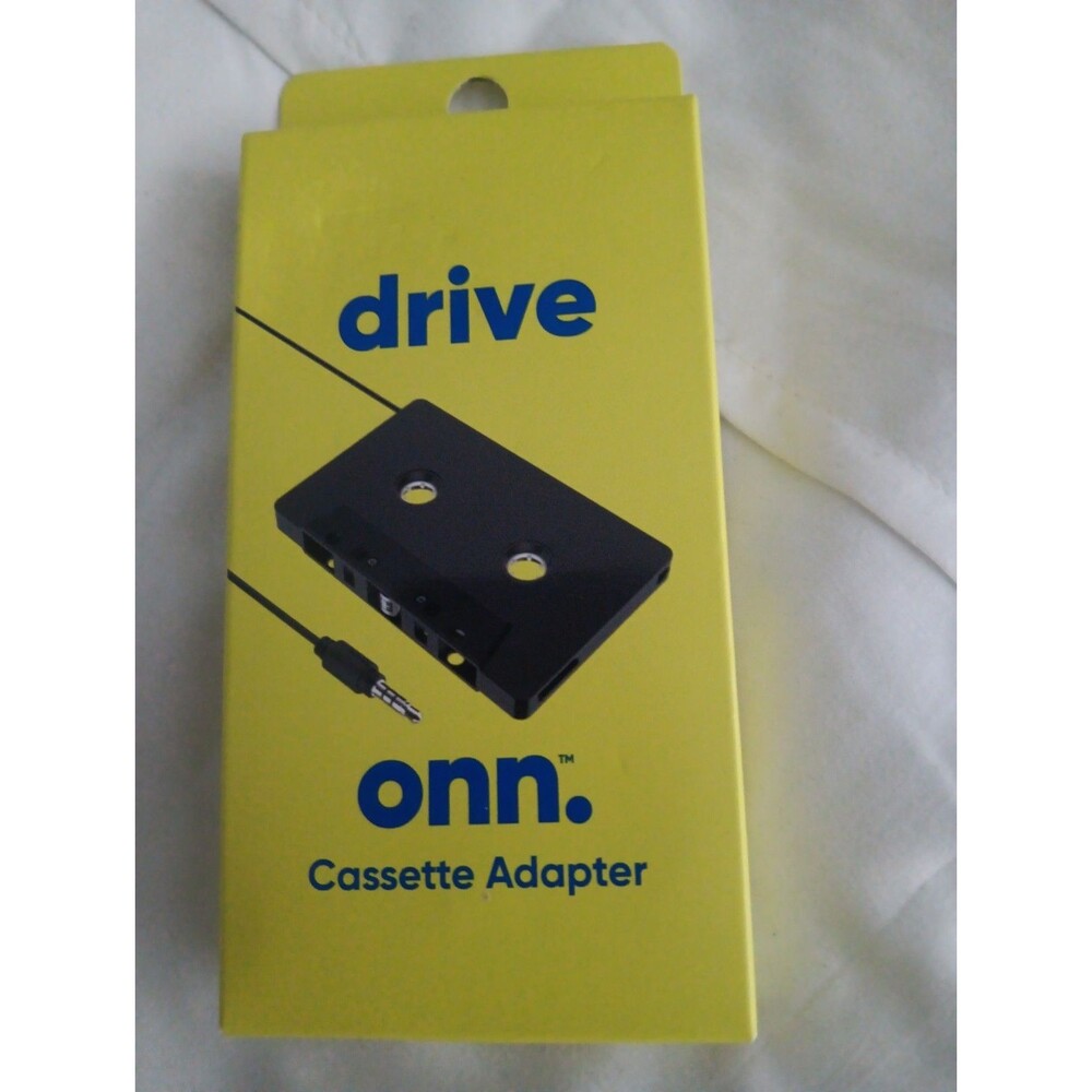 Onn Cassette Stereo Music Adapter For Car Radio